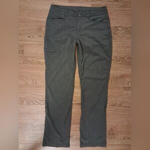 Women's Eddie Bauer Gray Convertible Outdoor Pants Size 8